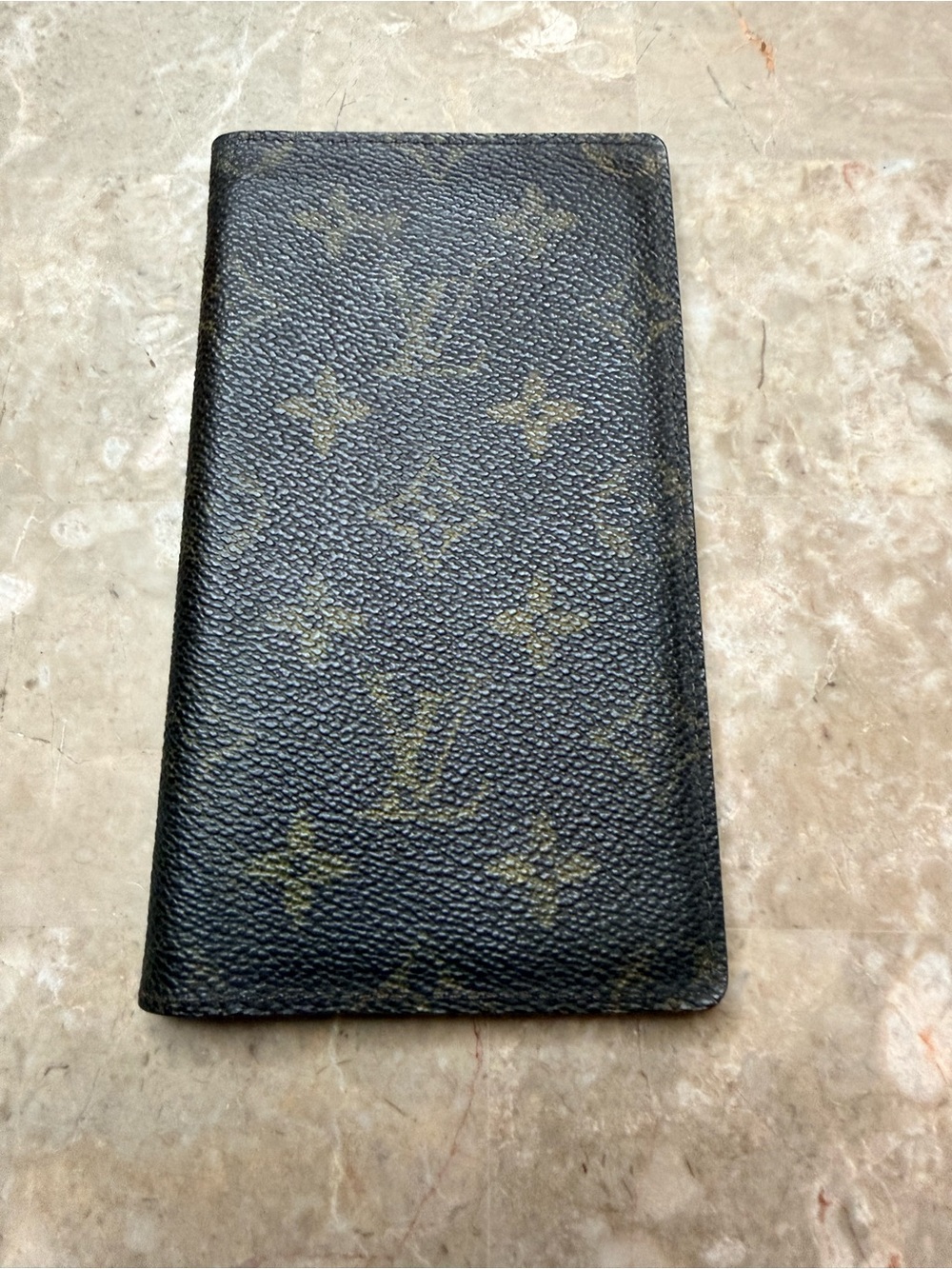 Louis Vuitton Monogram Long Wallet - Dark Brown Monogram